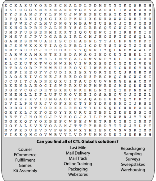 CTL Solutions Word Search